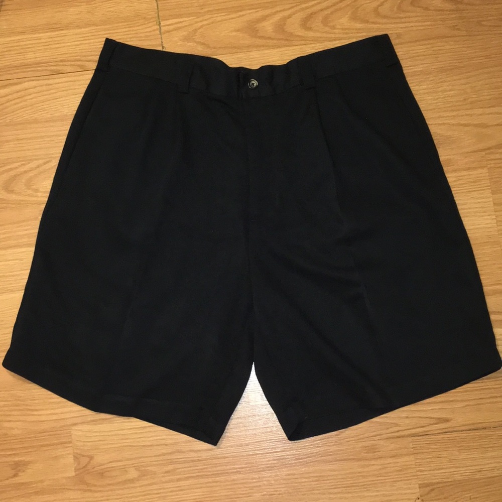 Geoffrey Beene Black Rayon Dress Shorts Size 36